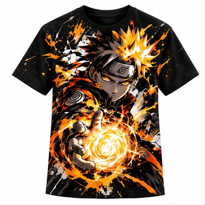 Naruto Energy T-shirt - Black