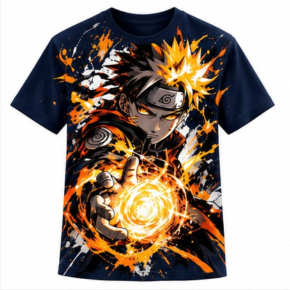 Naruto Energy T-shirt - Navy Blue