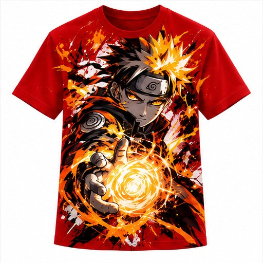 Naruto Energy T-shirt - Red