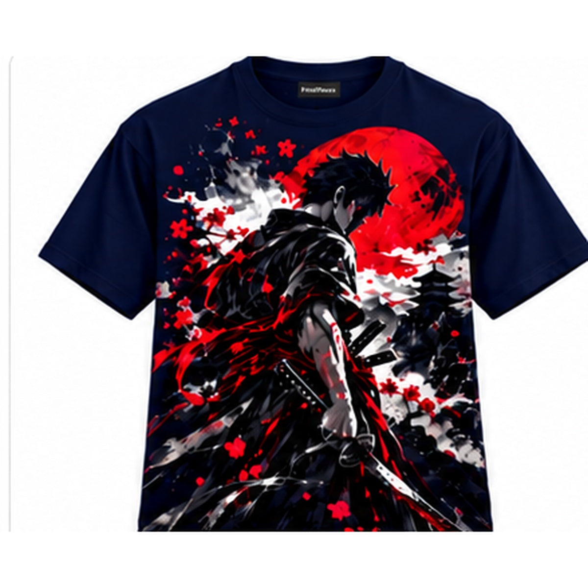 Navy Blue Samurai T-shirt
